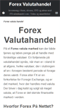 Mobile Screenshot of fxvalutahandel.com